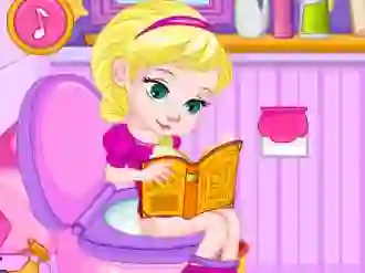 Spel Potty Train Baby Elsa på nätet
