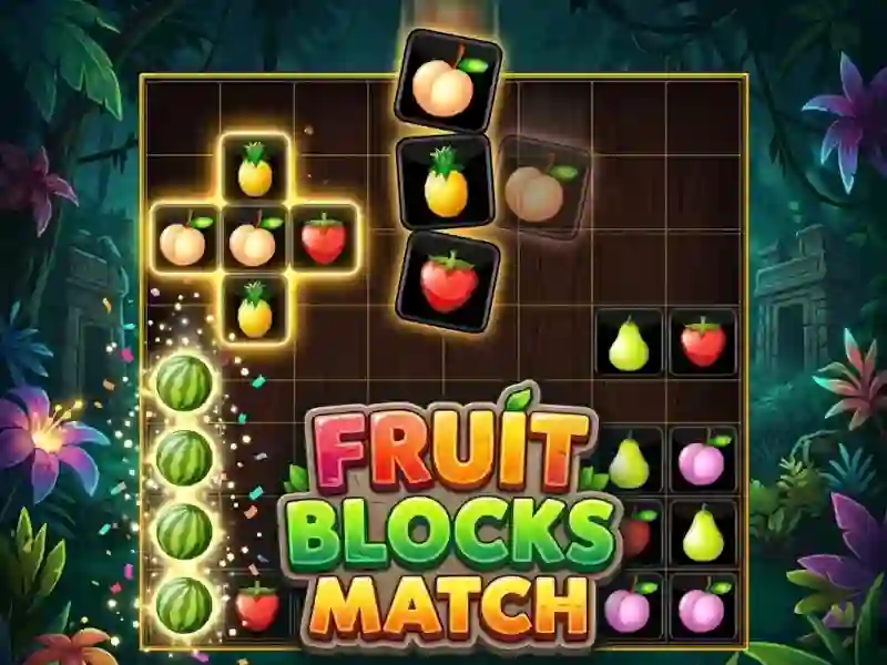 Spel Fruit Blocks Match på nätet
