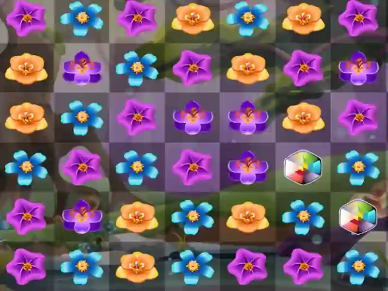Spel Flower Match 3 på nätet
