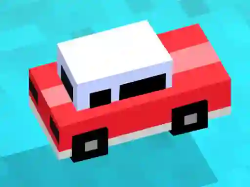 Spel Blocky Car Bridge på nätet