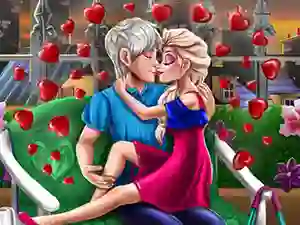 Spel Ice Queen Romantic Date på nätet