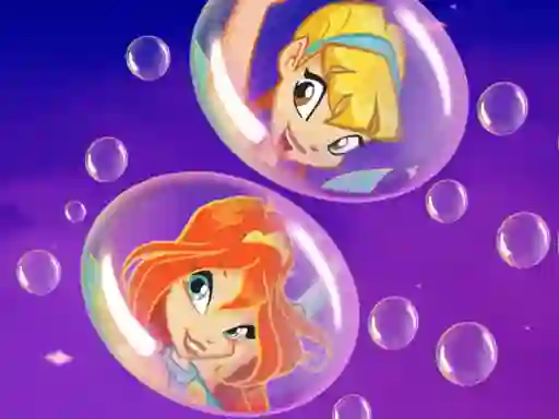Spel Draw Winx Bubble Path på nätet