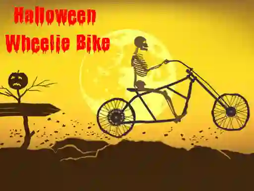 Spel Halloween Wheelie Bike på nätet