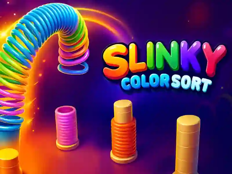 Spel Slinky Color Sort på nätet