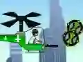 Spel Ben 10. Helicopter på nätet