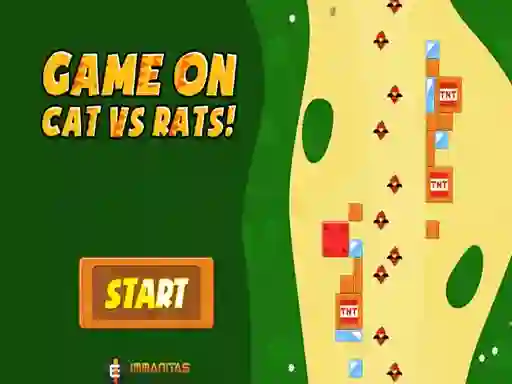 Spel Game On Cat vs Rats! på nätet