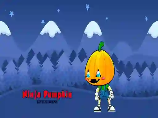 Spel Ninja Pumpkin Winter Edition på nätet