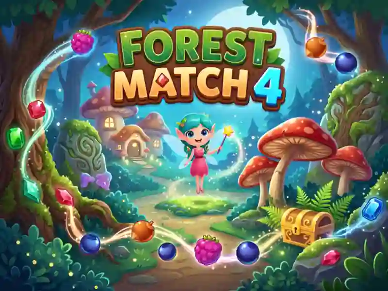 Spel Forest Match 4 på nätet