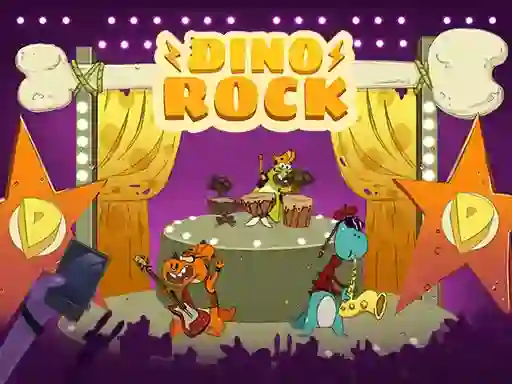 Spel Dino Rock på nätet