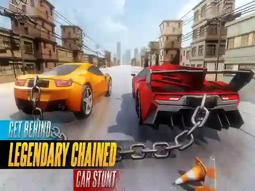 Spel Chained Car Stunts Race Mega Ramp på nätet