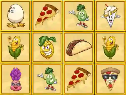 Spel Foody Memory på nätet
