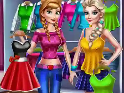 Spel Princesses Casual Outfits på nätet