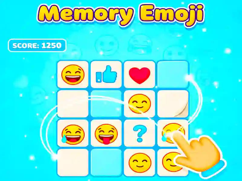 Spel Memory Emoji på nätet