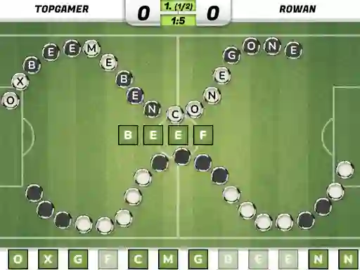 Spel Wordsoccer.io på nätet