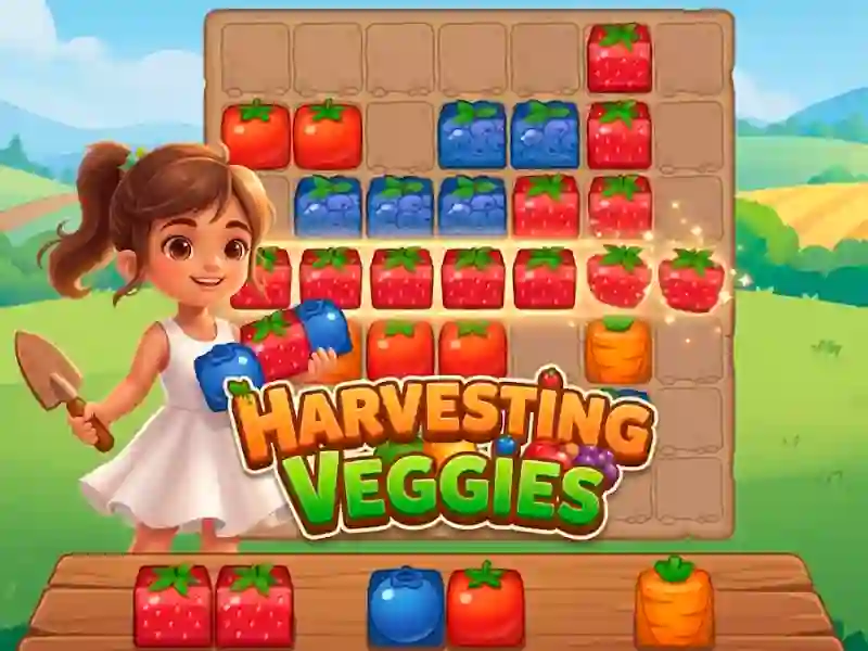 Spel Harvesting Veggies på nätet