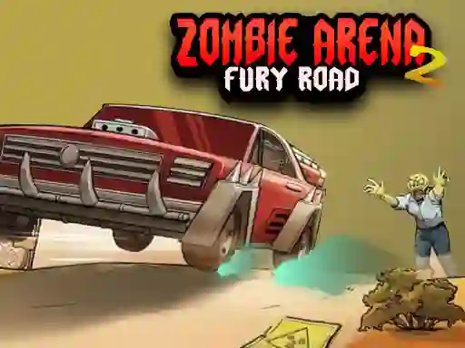 Spel Zombie Arena 2 Fury Road på nätet
