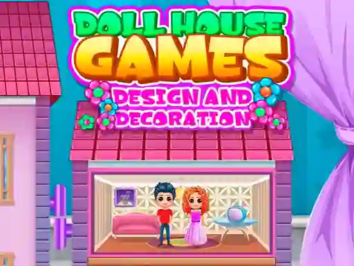 Spel Doll House Games Design and Decoration på nätet