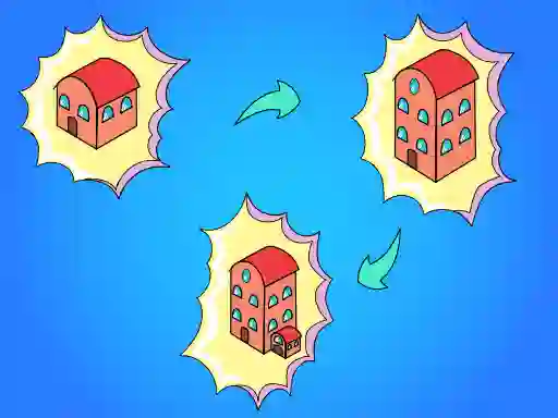 Spel Idle Merge City på nätet