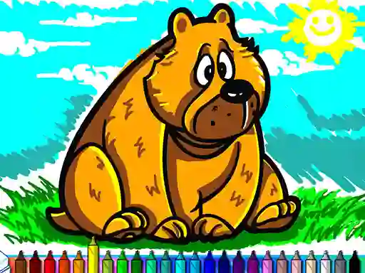 Spel Coloring Book Animals på nätet