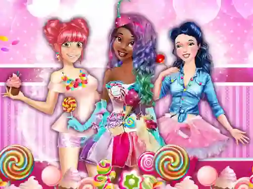 Spel Sweet Party With Princesses på nätet