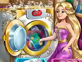 Spel Goldie Princess Laundry Day på nätet