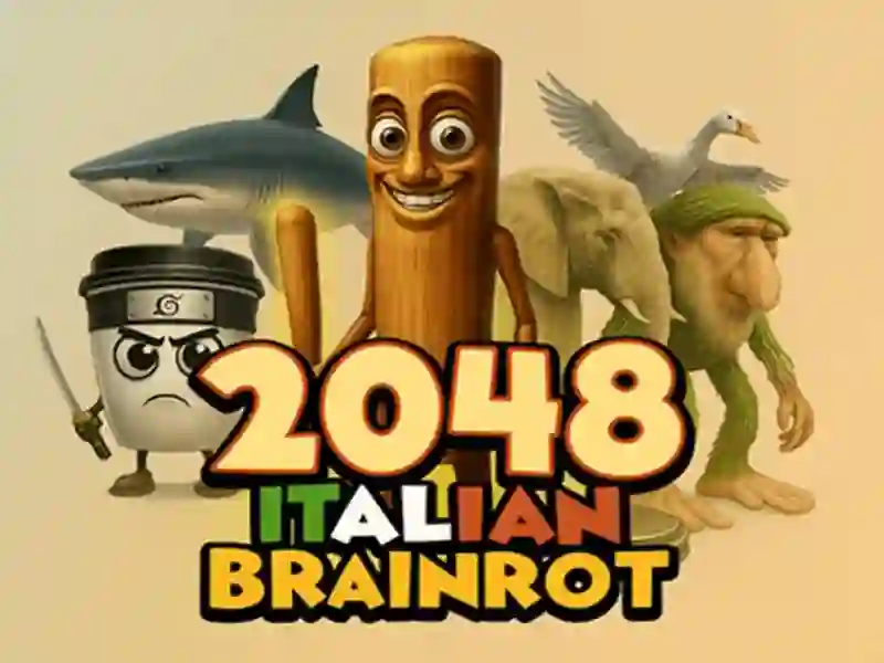 Spel 2048 Italian Brainrot på nätet