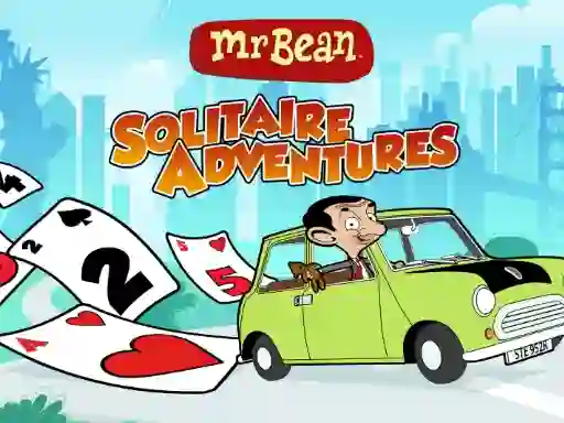 Spel Mr Bean Solitaire Adventures på nätet