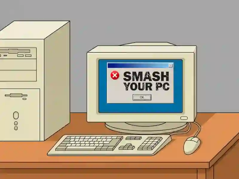 Spel Smash Your PC på nätet