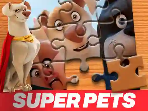 Spel DC League of Super Pets Jigsaw Puzzle på nätet