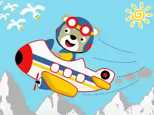 Spel Friendly Airplanes For Kids Coloring på nätet