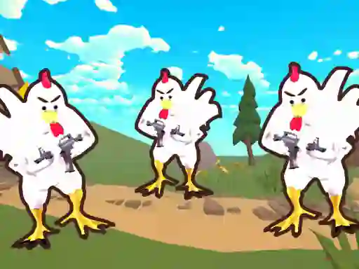 Spel Chicken shooter io på nätet