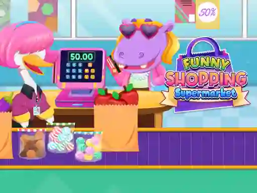 Spel Funny Shopping Supermarket på nätet