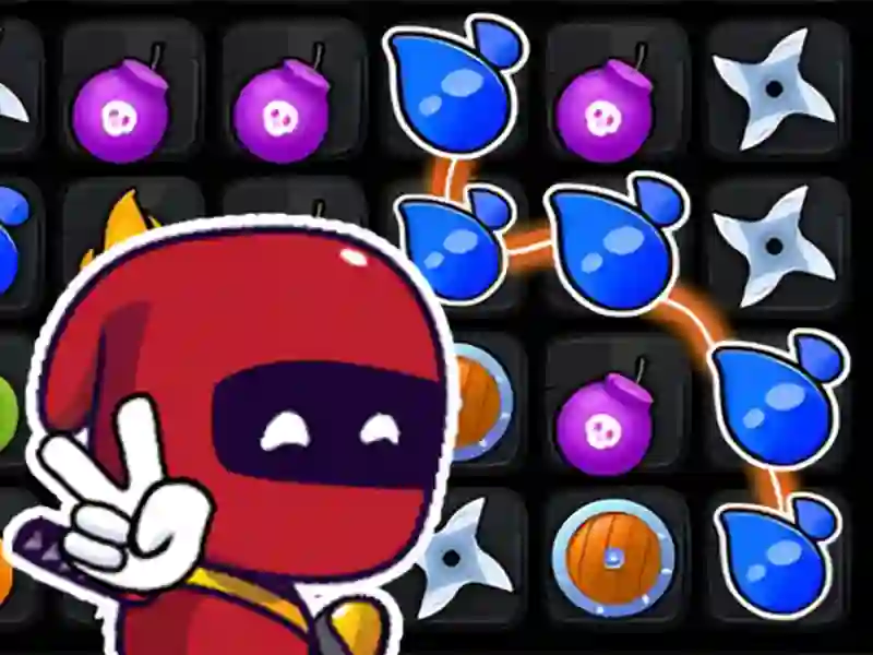 Spel Ninja Spell Match på nätet