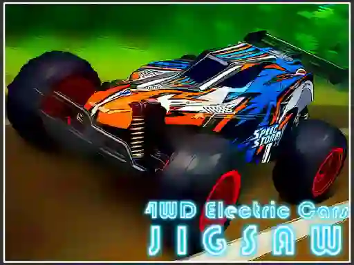 Spel 4WD Electric Cars Jigsaw på nätet