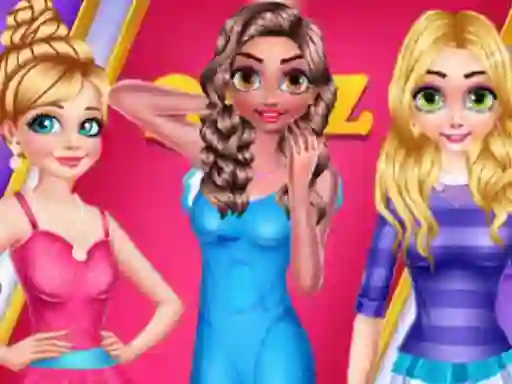 Spel Princess Fashion Quiz på nätet