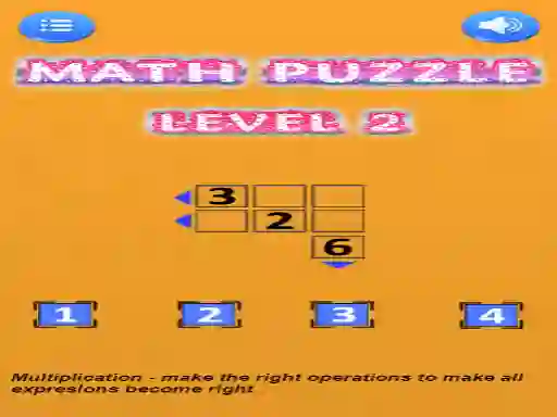Spel Math puzzle på nätet