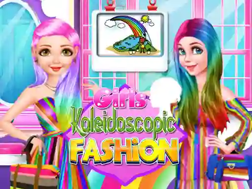 Spel Girls Kaleidoscopic Fashion på nätet