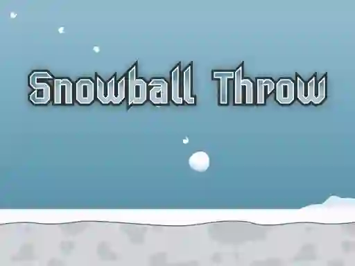 Spel Snowball Throw på nätet