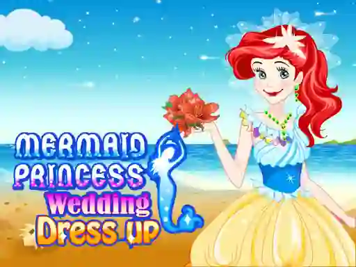 Spel Mermaid princess wedding dress på nätet