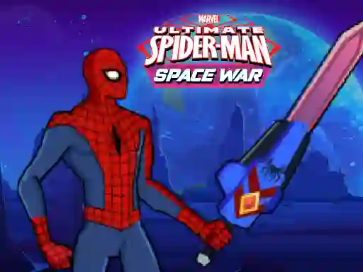 Spel Spiderman Space War på nätet