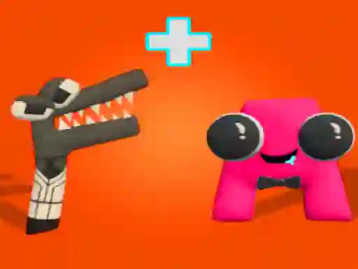 Spel Merge Alphabet: 2D Run på nätet