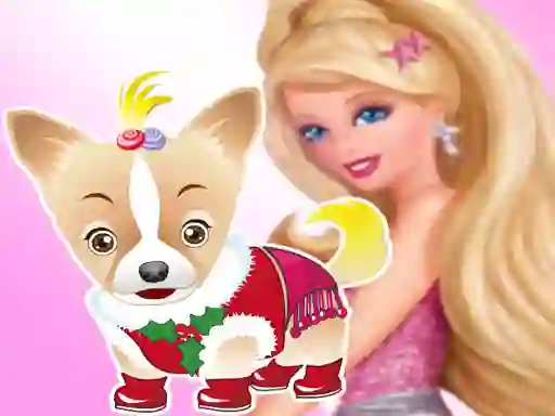 Spel Barbie's Dog Dressup på nätet
