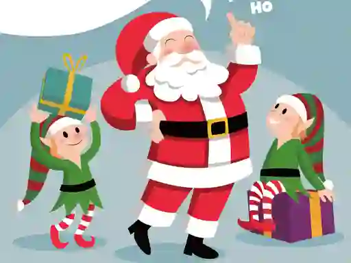 Spel Santa Merry Xmas Puzzle på nätet