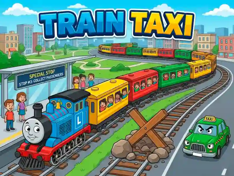 Spel Train Taxi på nätet