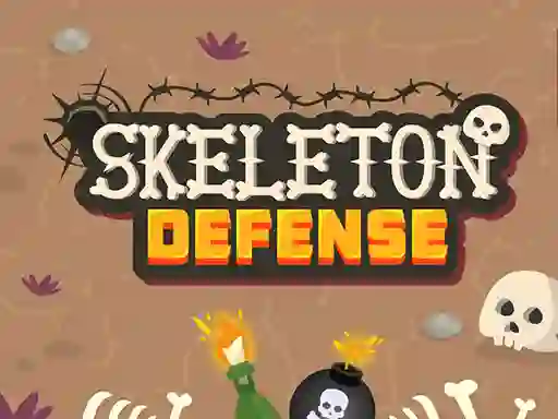 Spel Skeleton Defense på nätet