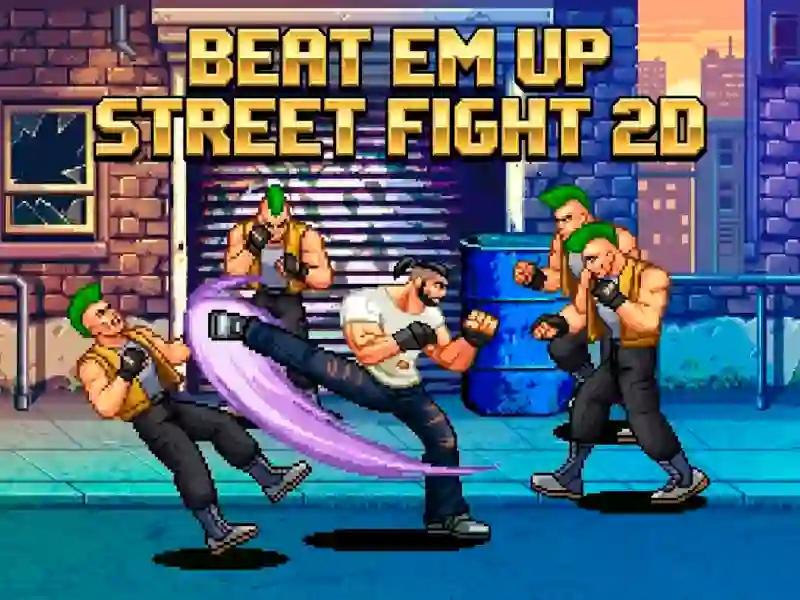 Spel Beat Em Up Street Fight 2d på nätet