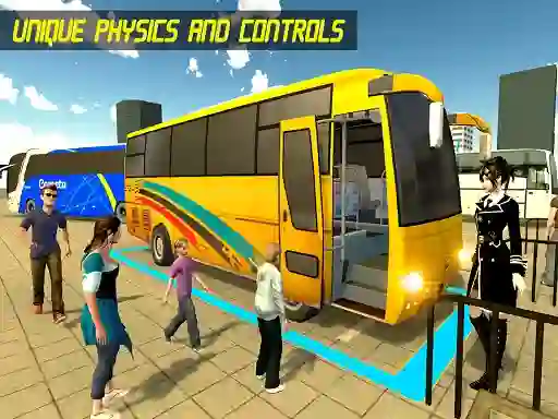 Spel Modern Bus Parking Advance Bus på nätet