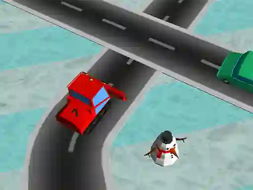 Spel Traffic Run Christmas på nätet