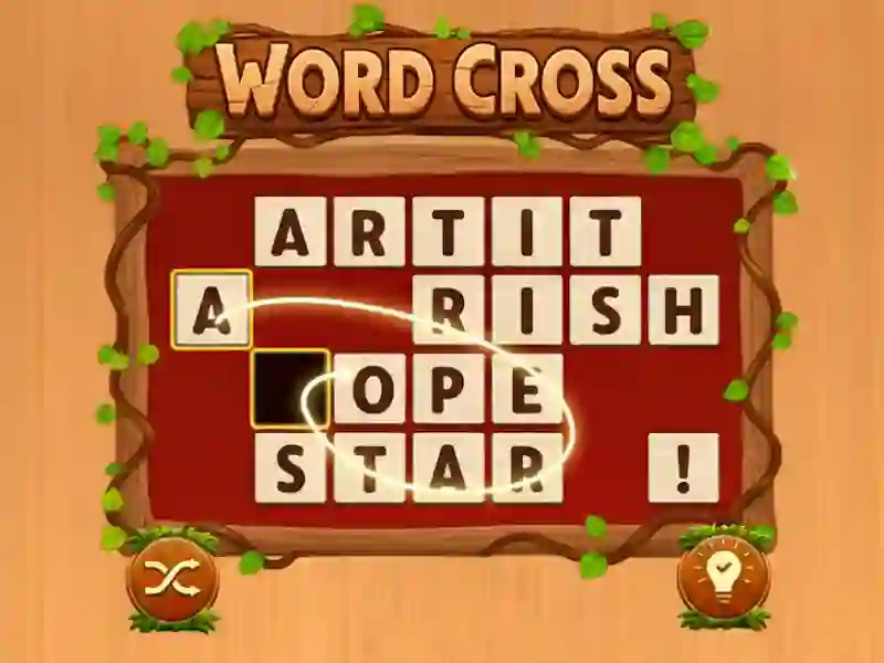 Spel Word Cross på nätet