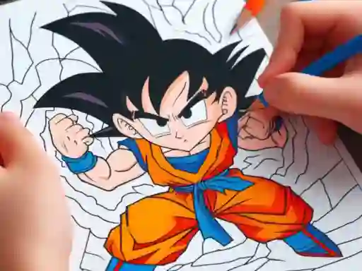 Spel Anime Coloring Book på nätet